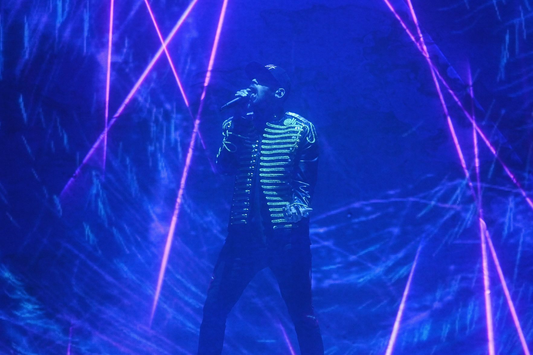 Chris Brown's 'Indigoat' Tour performs at the Enterprise Center